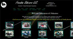 Desktop Screenshot of freedomsidecars.com